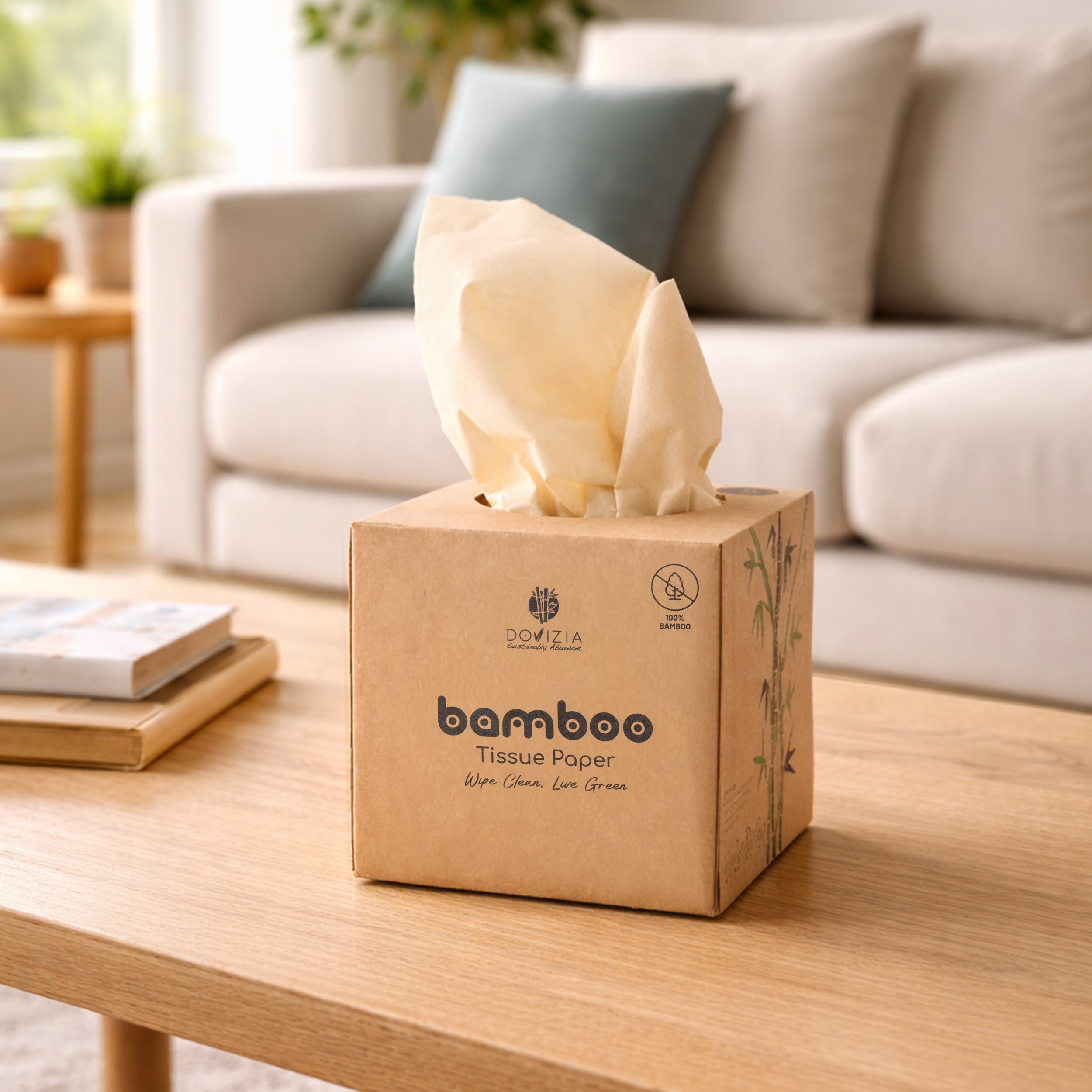 Bamboo Facial Tissue