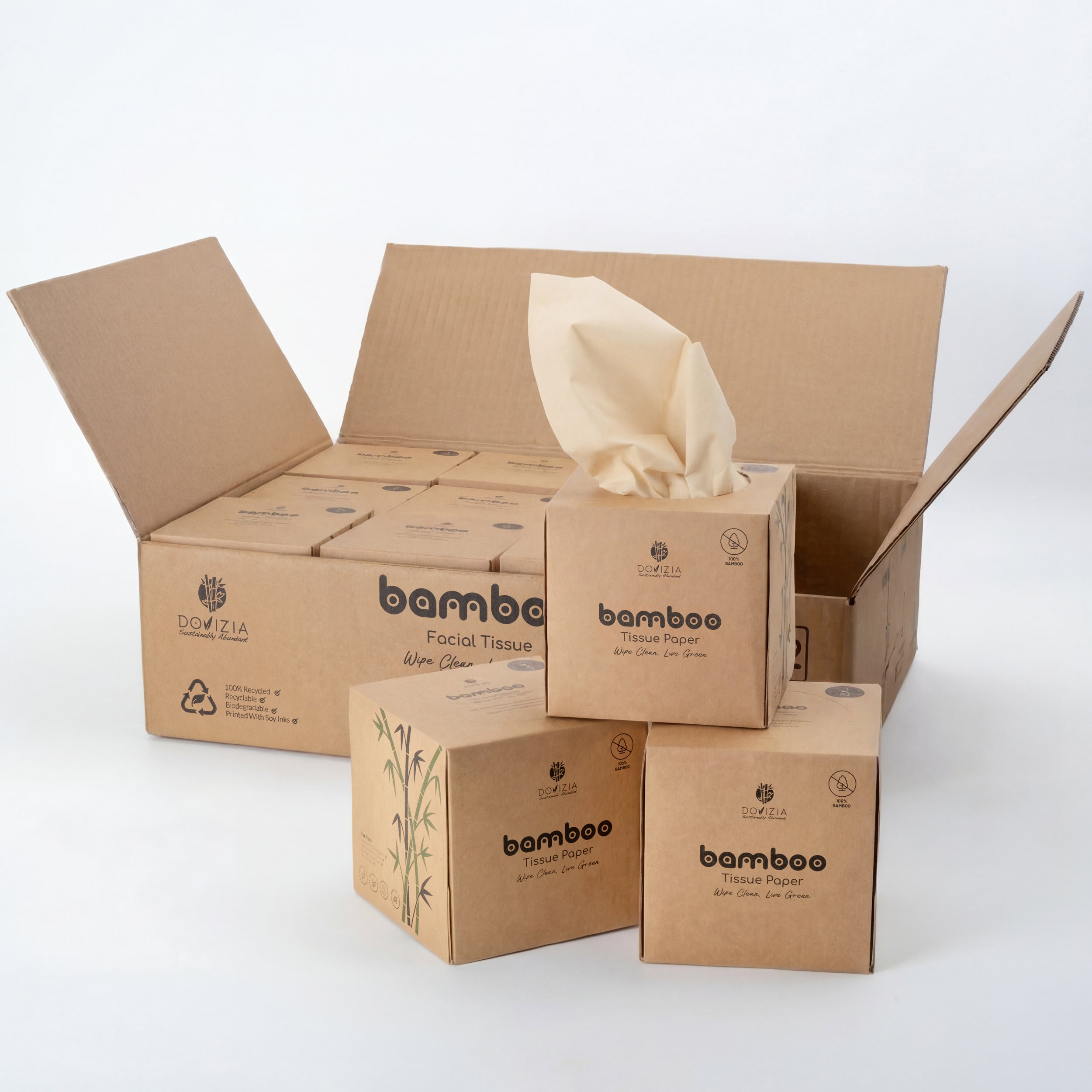 Bamboo Facial Tissue